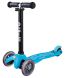 Самокат Micro серии Mini2go Deluxe Plus Голубой (до 50 кг, до 20 кг с сиденьем, трехколесный) Micro MMD034