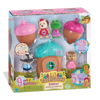 Іграшка Li`l Woodzeez Bobblehead 9 одиниць Серія 3 63300Z