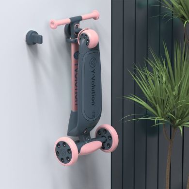 Самокат Yvolution YGlider Nua, розовый Y101264