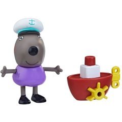 Фигурка Peppa серии Веселые друзья ДНЕВНИЕ С КОРАБЛИКОМ F3759