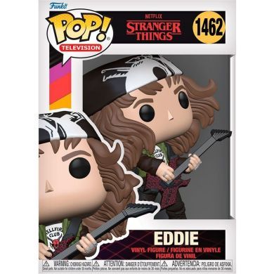 Ігрова фігурка FUNKO POP! серії Дуже дивні справи МИСЛИВЕЦЬ ЕДДІ З ГІТАРОЮ 72138