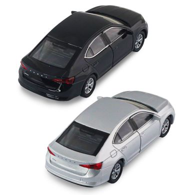 Автомодель SKODA OCTAVIA (чорний, сріблястий) 250389W