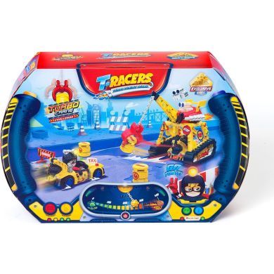 Игровой набор T-RACERS ТУРБОКРАН (машинка-конструктор, гонщик, аксесс.) T-Racers PTRSD014IN11