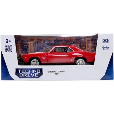 Автомодель CHEVROLET CAMARO 1969 (красный) 250336U