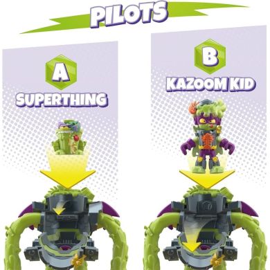 Ігровий набір SUPERTHINGS S СУПЕРБОТ ТРЕШЕР (робот, казум-кід, фігурка) PSTSP116IN60
