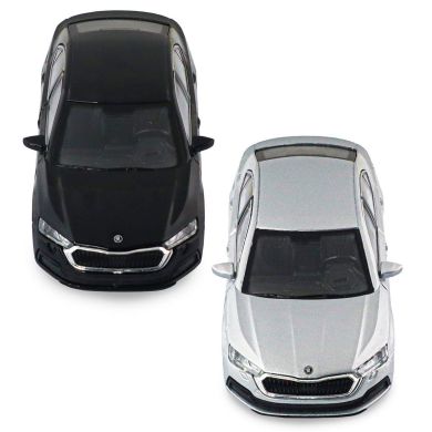 Автомодель SKODA OCTAVIA (чорний, сріблястий) 250389W