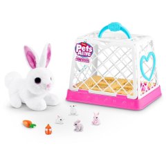 Интерактивный игровой набор PETS ALIVE серии Mama & Baby Surprise S1 МАМА КРОЛИЦА С СЮРПРИЗОМ 9554