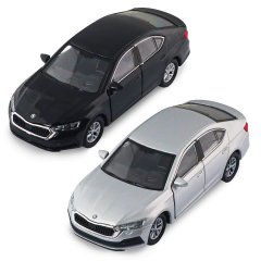 Автомодель SKODA OCTAVIA (чорний, сріблястий) 250389W