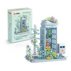 Конструктор TT 1001 (8) &ldquo;Телефонна будка&rdquo;, 2079 деталі, в коробці