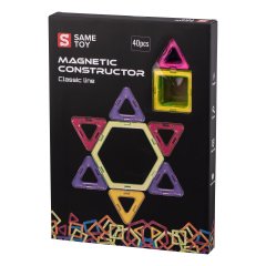 Конструктор магнітний Same toy Classic line 40ел