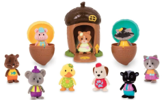 Игрушка Li`l Woodzeez Bobblehead 9 единиц Серия 3 63300Z