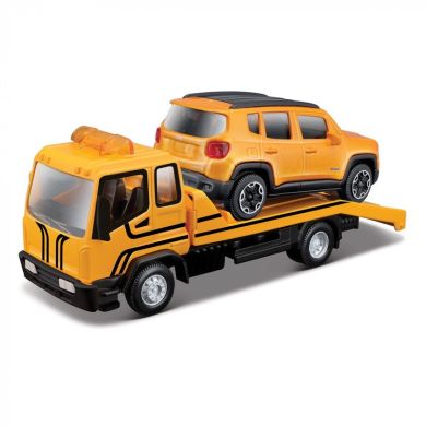 Ігровий набір Bburago Евакуатор і Jeep Renegade 1:43 18-31417