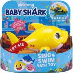 Интерактивная игрушка для ванны Robo Alive Junior Baby Shark 25282Y, Жёлтый