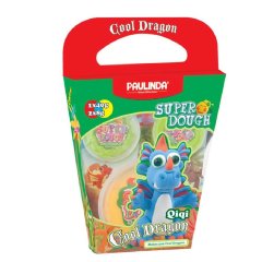 Набор для лепки Paulinda Super Dough Cool Dragon Дракон Голубой PL-081378-14