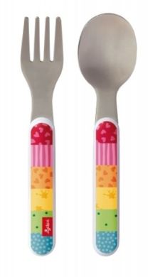 Набор столовых приборов Sigikid Rainbow Rabbit 24870SK, Серый