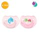 Пустышка Philips Avent Classic для девочек 0-6 мес 2 шт SCF169/38