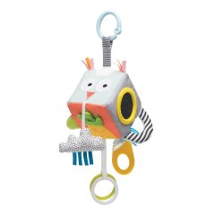 Развивающая игрушка-кубик Taf Toys Веселые Зверушки 12185, Белый
