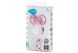 Держатель пустышки Nuvita с кольцом розовый NV6070PINKY, Розовый