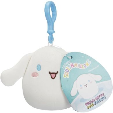 Мягкая игрушка на клипсе SQUISHMALLOWS серии Хелоу Китти СИННАМОРОЛЛ (9 см) SQSN00272