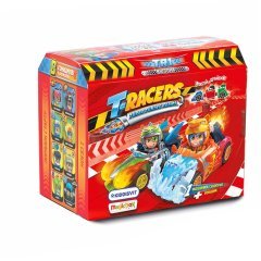 Машинка-конструктор T-RACERS МИКСИРУЙ И ДРАЙВУЙ (с гонщиком, в ассорт., в дисплее) T-Racers PTR1D208UA01