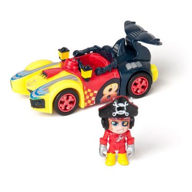 Машинка-конструктор T-RACERS МИКСИРУЙ И ДРАЙВУЙ (с гонщиком, в ассорт., в дисплее) T-Racers PTR1D208UA01