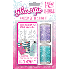 Игровой набор для юного дизайнера Glitterific Пляжная мечта блёстки в ассортименте, наклейки GLT01000/UA-1