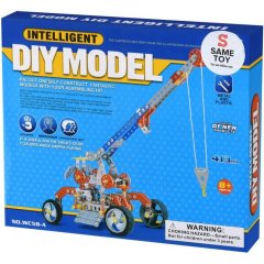 Конструктор металлический Same Toy Inteligent DIY Model Подъемный кран 413 элементов WC58AUt