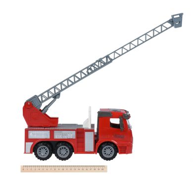 Машинка інерційна Same Toy Truck Пожежна вантажівка з драбиною 98-616Ut