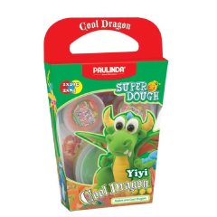 Набор для лепки Paulinda Super Dough Cool Dragon Дракон Зеленый PL-081378-13