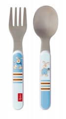 Набор столовых приборов Sigikid Semmel Bunny 24874SK, Серый
