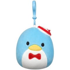 Мягкая игрушка на клипсе SQUISHMALLOWS серии Хелоу Китти-ТАКСЕДО СЭМ (9 см) SQSN00276