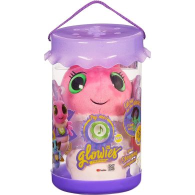 Інтерактивна м&rsquo;яка іграшка GLOWIES РОЖЕВИЙ СВІТЛЯЧОК GW001