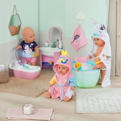 Інтерактивний унітазик для ляльки Baby Born &ndash; Маленький туалет (звук)