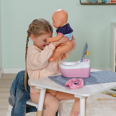 Інтерактивний унітазик для ляльки Baby Born &ndash; Маленький туалет (звук)