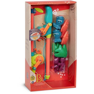 Ігровий набір МАГНІТНА РИБОЛОВЛЯ, ЩО ЗМІНЮЄ КОЛІР (2 вудки, 8 морських жителів) Battat BX2056Z