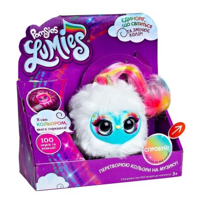 Игровой набор Pomsies Lumies с интерактивным единорогом - Спарк 02248-S