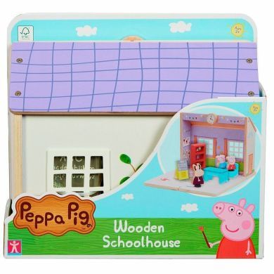 Деревянный игровой набор Peppa Школа Пеппы Peppa Wooden 7212