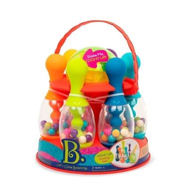 Игровой набор Battat Сверкающий боулинг BX1955, Красный