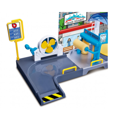 Игровой набор Bburago Автомойка с автомоделью 1:43 18-30406