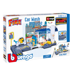 Игровой набор Bburago Автомойка с автомоделью 1:43 18-30406