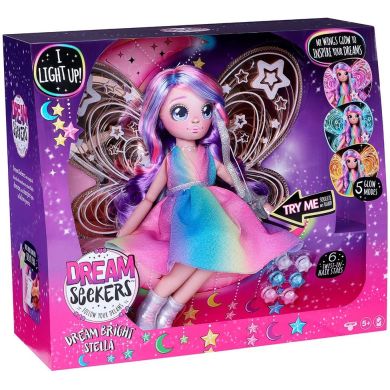 Игровой набор с куклой Dream Seekers Сияющая Стелла с аксессуарами и крыльями, светящиеся 13841