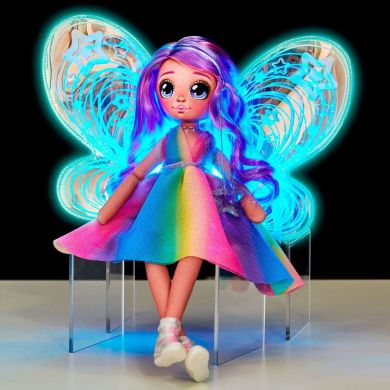 Игровой набор с куклой Dream Seekers Сияющая Стелла с аксессуарами и крыльями, светящиеся 13841