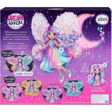 Игровой набор с куклой Dream Seekers Сияющая Стелла с аксессуарами и крыльями, светящиеся 13841