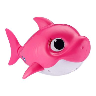Интерактивная игрушка для ванны Robo Alive Junior Mommy Shark 25282P, Розовый