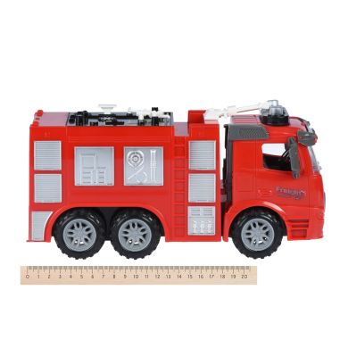 Машинка інерційна Same Toy Truck Пожежна машина зі світлом і звуком 98-618AUt