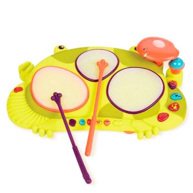 Музыкальная игрушка Battat Кваквафон BX1389Z, Салатовый