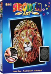 Набор для творчества Sequin Art Blue Лев SA1207