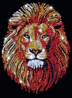 Набор для творчества Sequin Art Blue Лев SA1207