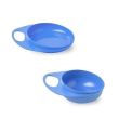 Тарелка для кормления Nuvita Easy Eating Глубокая и Мелкая 2шт. 18 см NV8461Blue