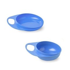Тарелка для кормления Nuvita Easy Eating Глубокая и Мелкая 2шт. 18 см NV8461Blue, Синий